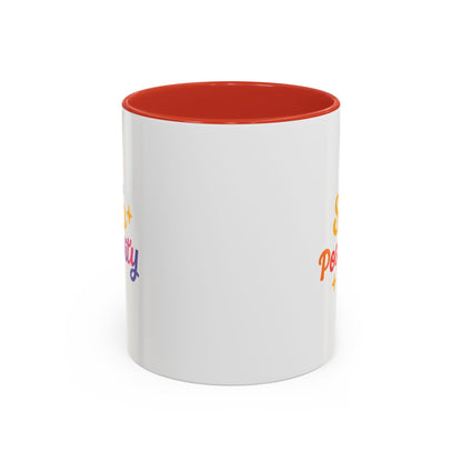 Sip Positivity Accent Coffee Mug (11, 15oz)