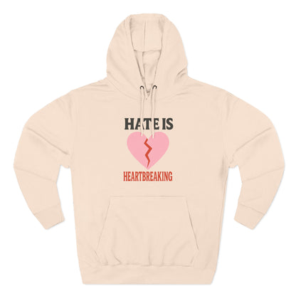 Heartbreaking Message Fleece Hoodie, Casual Wear, Gift for Her, Inspirational Hoodie, Street Style Apparel, Valentine's or [...]