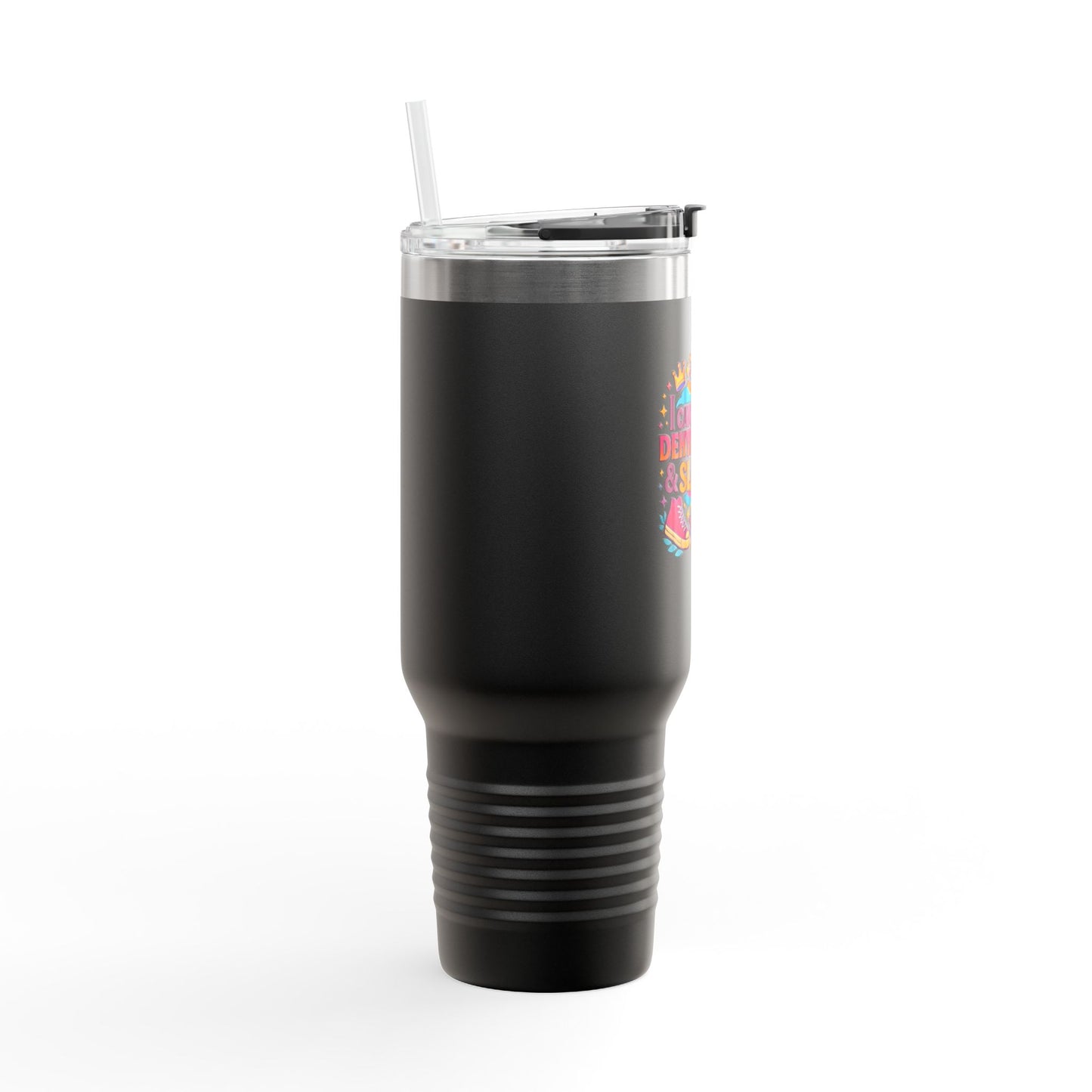 Colorful Hyderated & Slaying Insulated Travel Mug – Perfect Gift for Motivated Individuals, Inspiring Quotes, Hydration on the Go, Travel Accessories, [...]