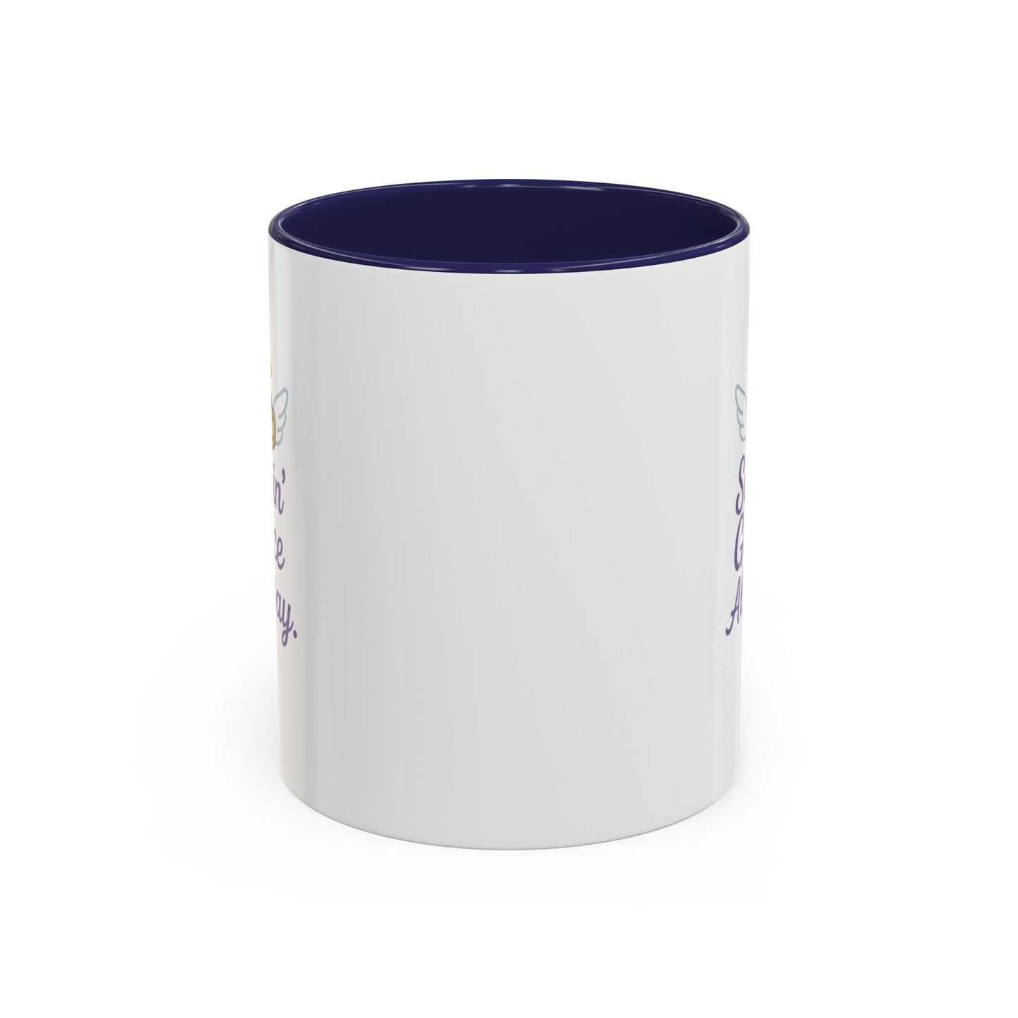 Sippin' Grace All Day Coffee Mug, Cute Coffee Cup, Inspirational Mug, Gift for Coffee Lovers, Perfect for Any Occasion