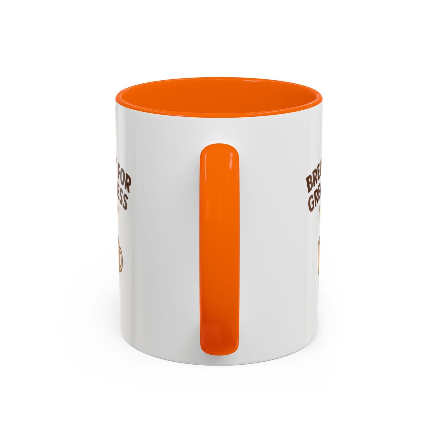 Brewed for Greatness Coffee Mug | Fun Drinking Mug, Gift for Coffee Lovers, Motivational Mug, Accent Mug for Home or Office