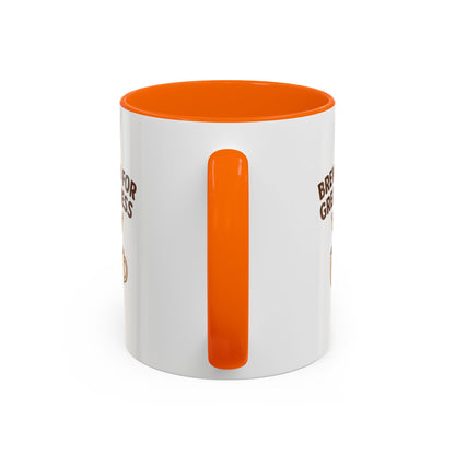 Brewed for Greatness Coffee Mug | Fun Drinking Mug, Gift for Coffee Lovers, Motivational Mug, Accent Mug for Home or Office