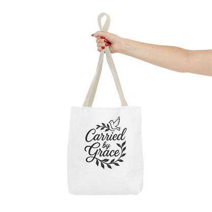 Graceful Carried Tote Bag - Elegant Eco-Friendly Canvas Carryall for Everyday Use, Gifts, Beach, Shopping, or Events