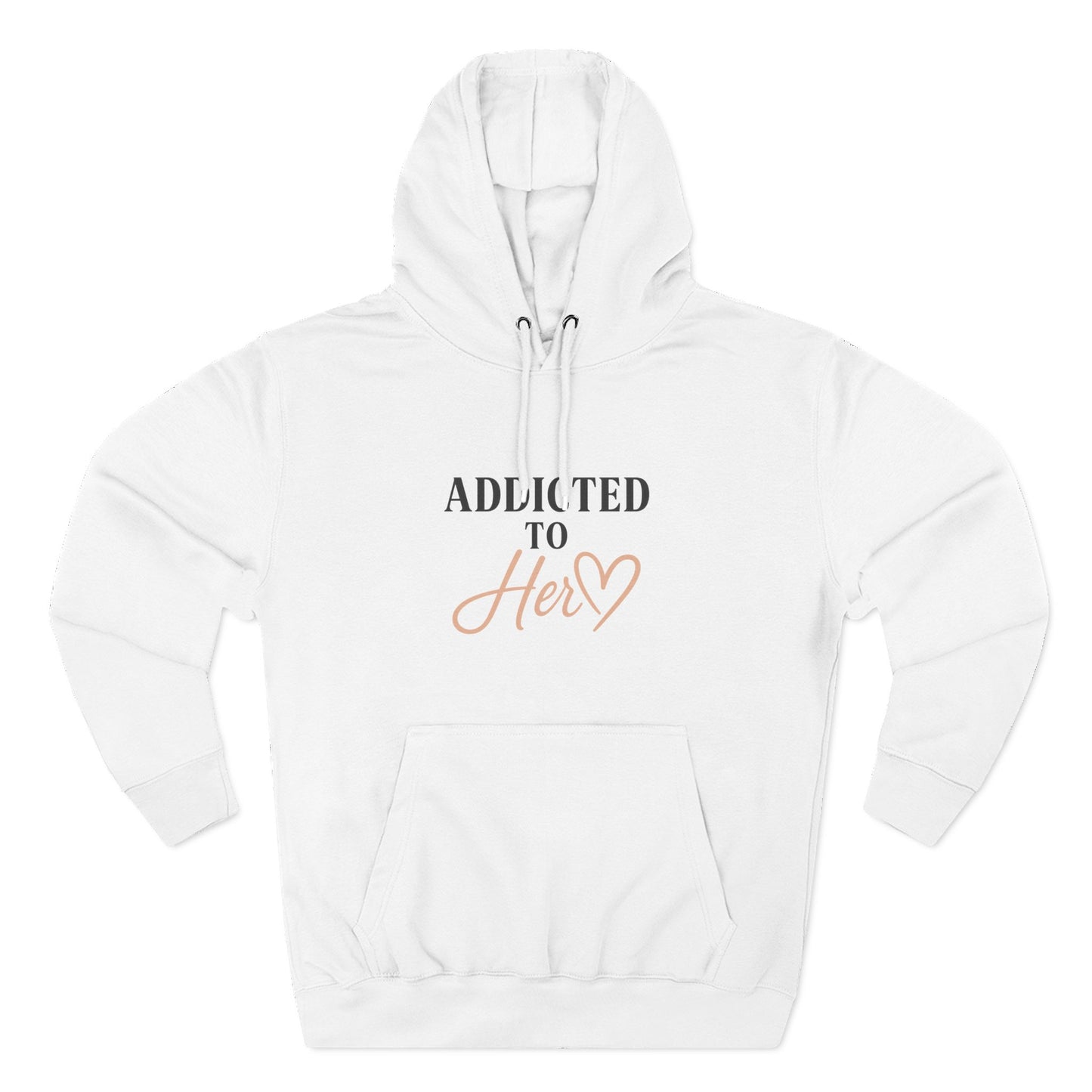 Addicted to Her Couples Fleece Hoodie