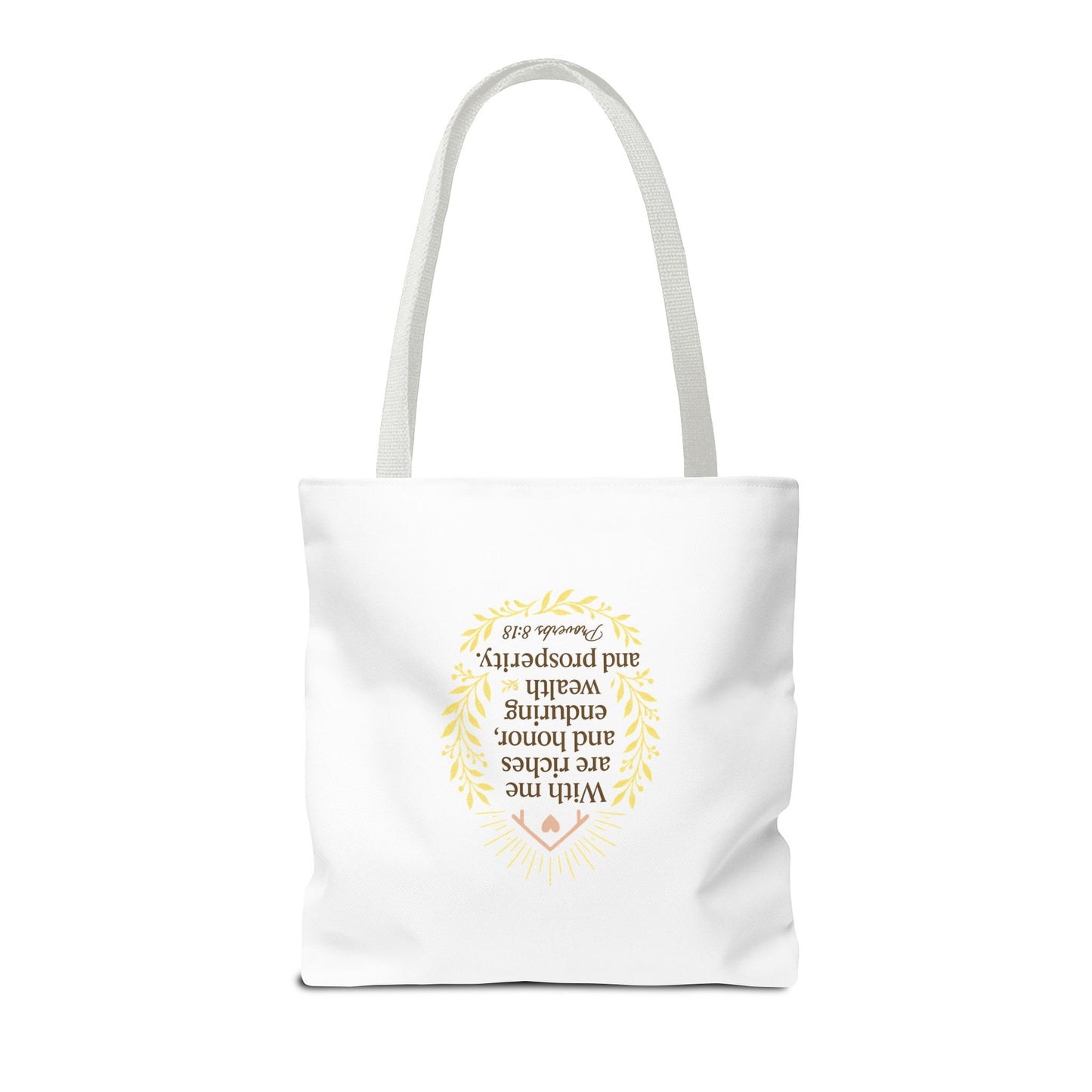 Prosperity Bible Verse Tote Bag