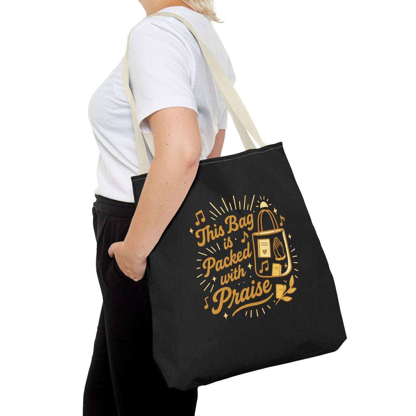 Tote Bag - Filled with Praise