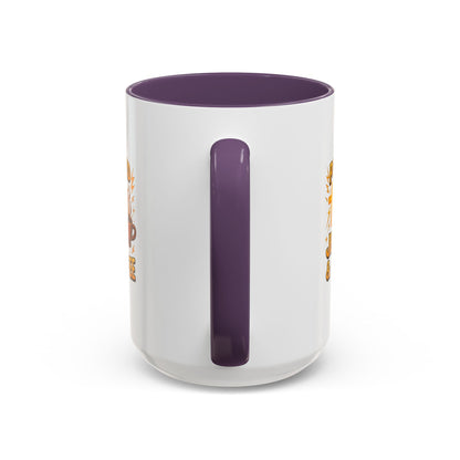 Coffee Lover's Accent Mug - Powered by Jesus & Coffee, Inspirational Drinkware, Christian Gift, Coffee Enthusiast, Religious Mug, [...]