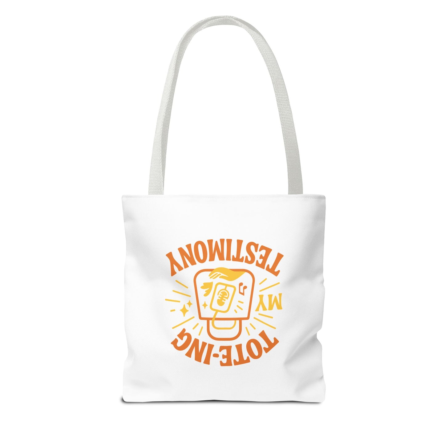 My Testimony Inspirational Tote Bag