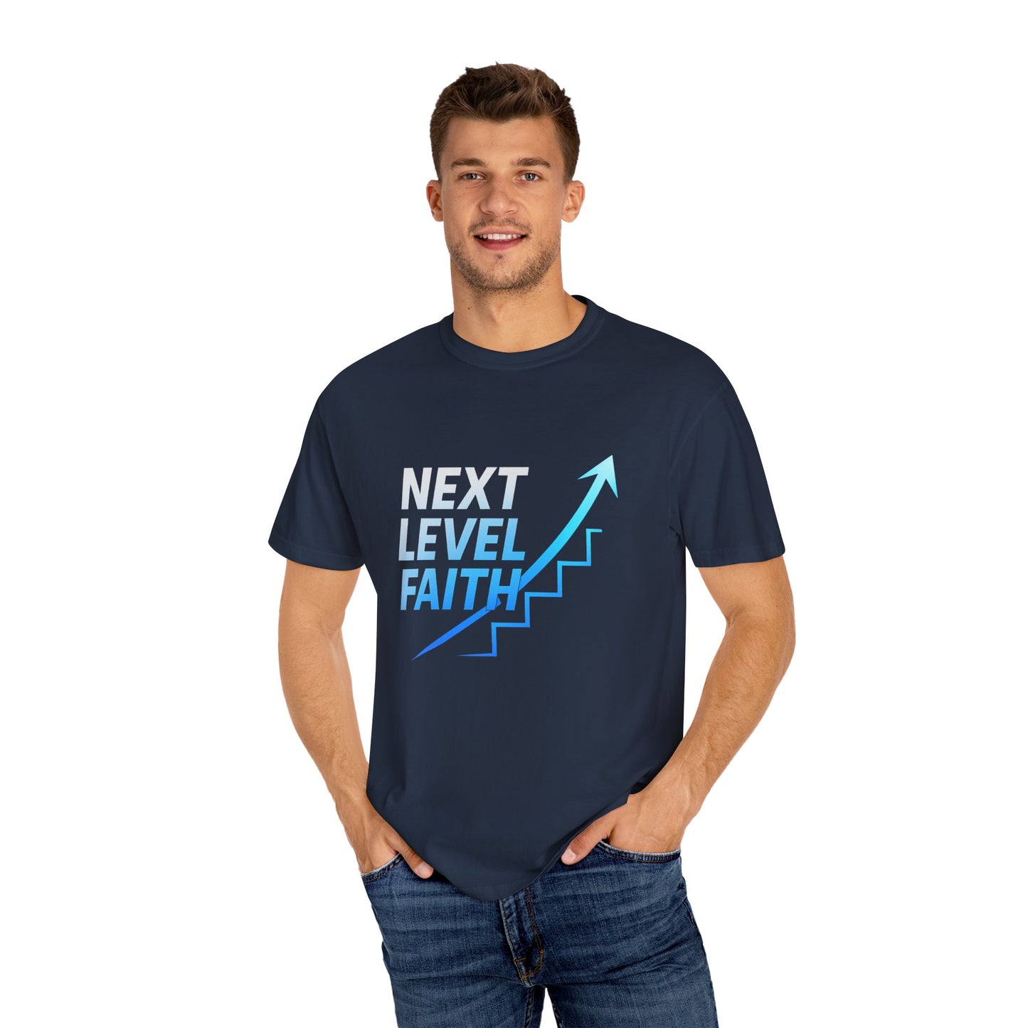 Next Level Faith Garment-Dyed T-Shirt