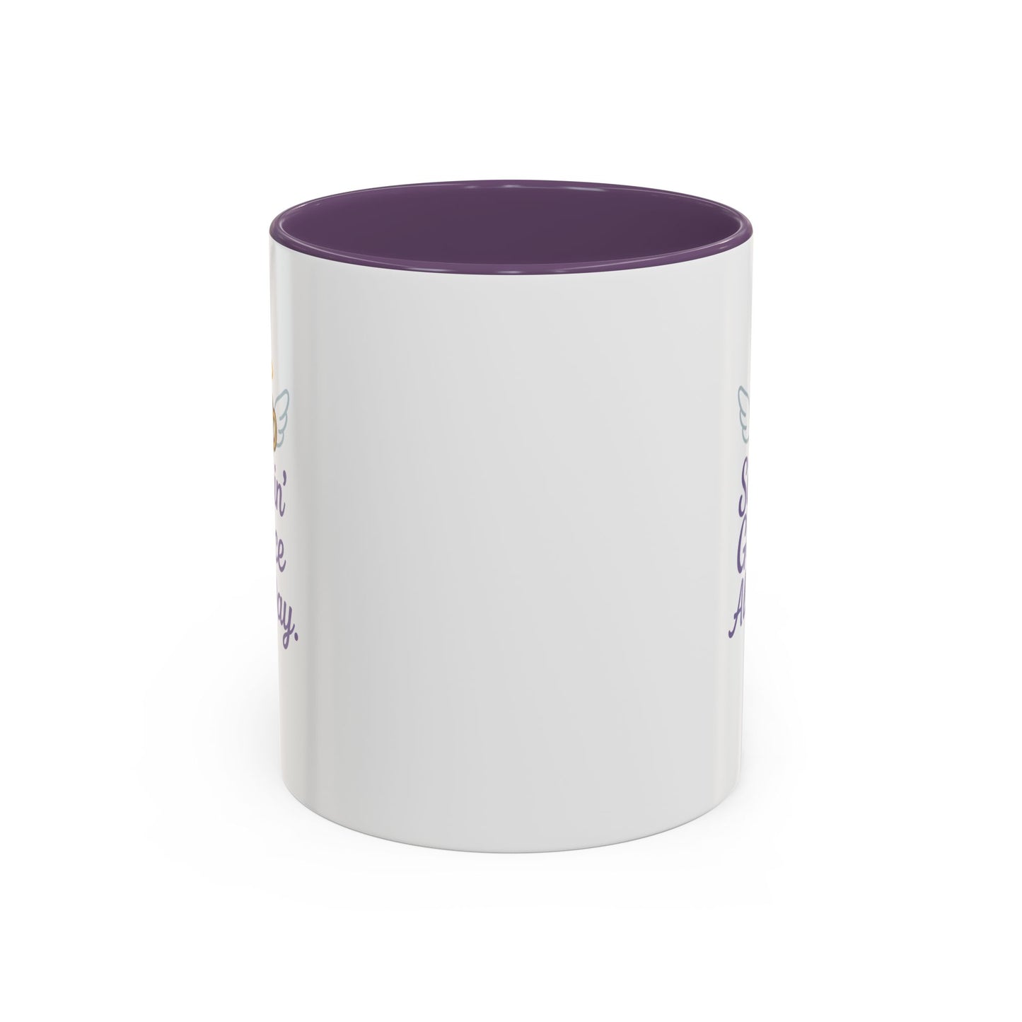 Sippin' Grace All Day Coffee Mug, Cute Coffee Cup, Inspirational Mug, Gift for Coffee Lovers, Perfect for Any Occasion