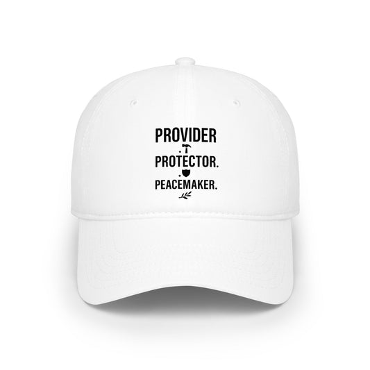 Provider • Protector • Peacemaker Embroidered Baseball Cap