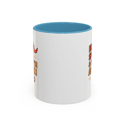 Funny Coffee Mug: "Hot, Spicy, & Now I'm Awake!" - Perfect Gift for Coffee Lovers, Mugs for Friends, Humorous Kitchen Decor, Novelty Mug
