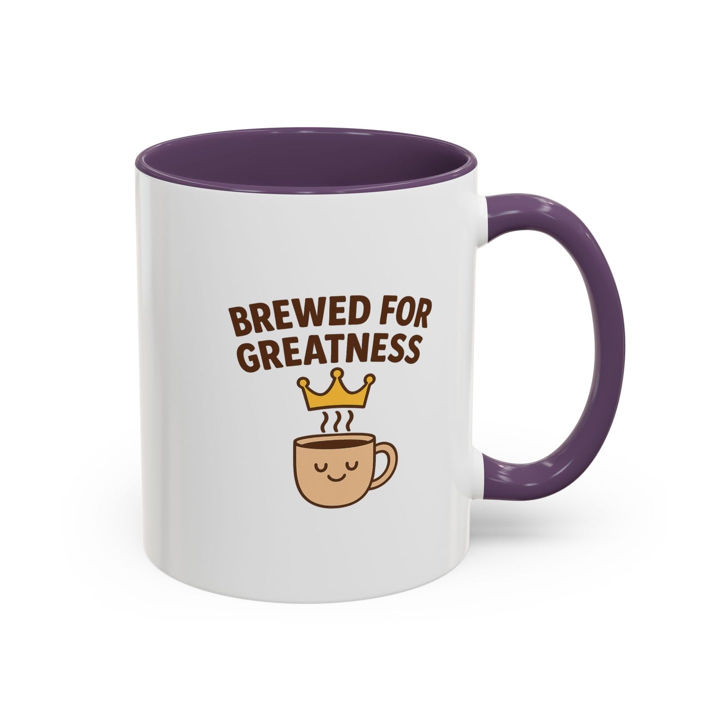 Brewed for Greatness Coffee Mug - Motivational Ceramic Cup, Office Gift, Home Decor, Birthday Present, Tea Lovers