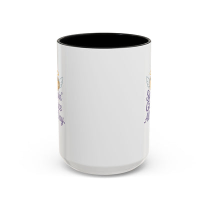 Sippin' Grace All Day Coffee Mug, Cute Coffee Cup, Inspirational Mug, Gift for Coffee Lovers, Perfect for Any Occasion