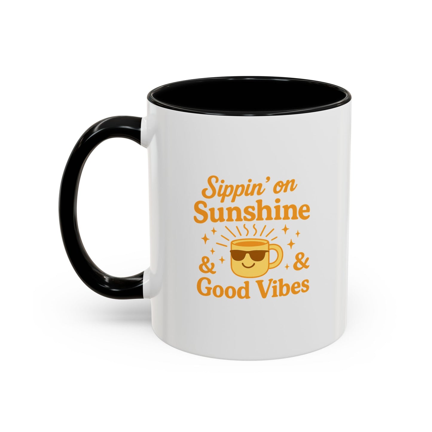 Sipping on Sunshine Coffee Mug - Brighten Your Morning Routine