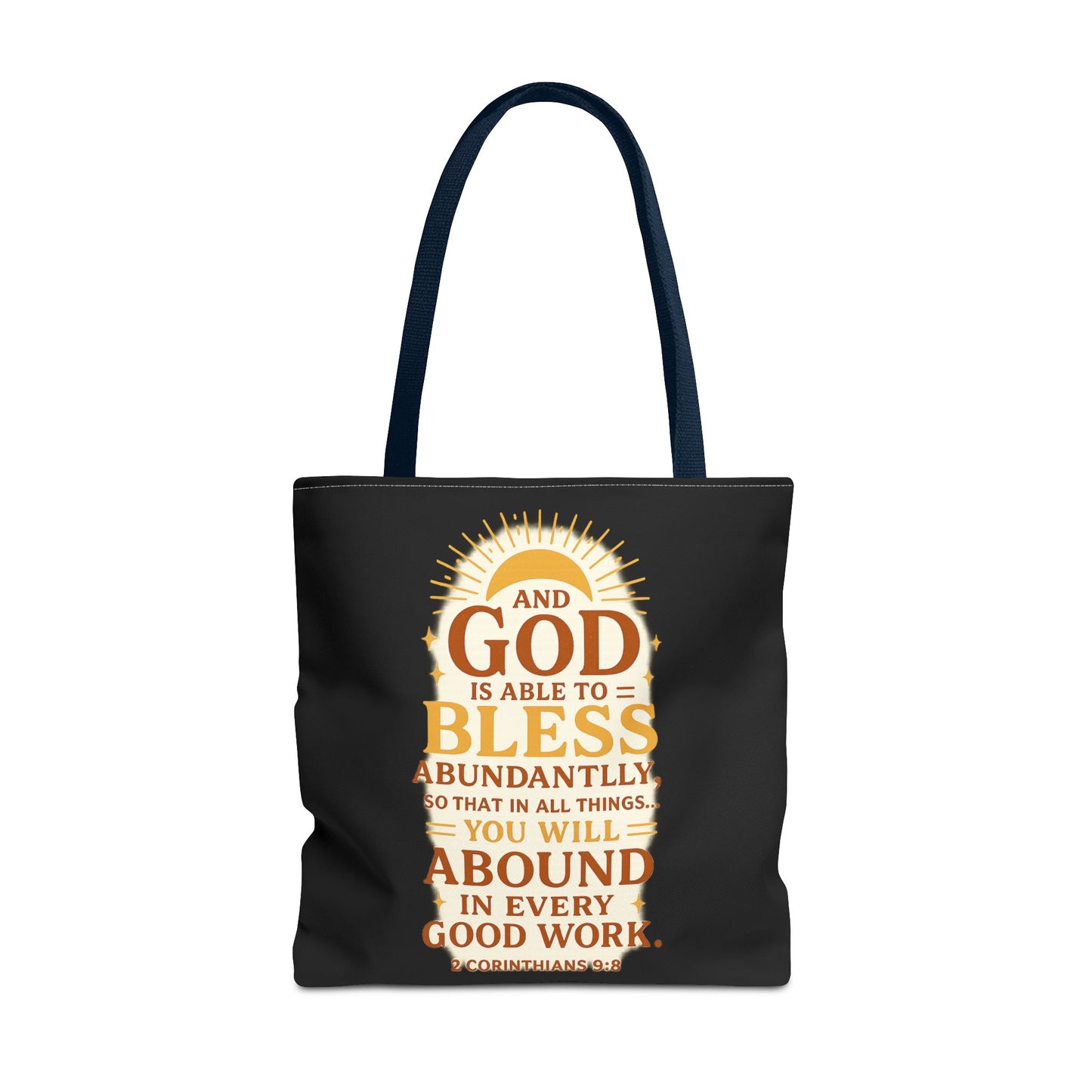 Faith-Inspired Tote Bag, Inspirational Gift, Christian Decor, Church Outing, Everyday Use, Scripture Tote