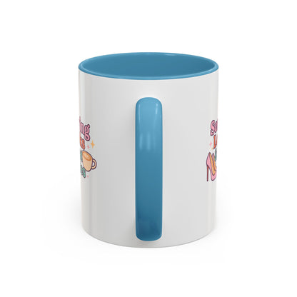 Chic Coffee Mug: Serving Looks & Lattes | Trendy Gift for Coffee Lovers, Fashion Enthusiasts, Housewarming, Birthdays, Mom's Day