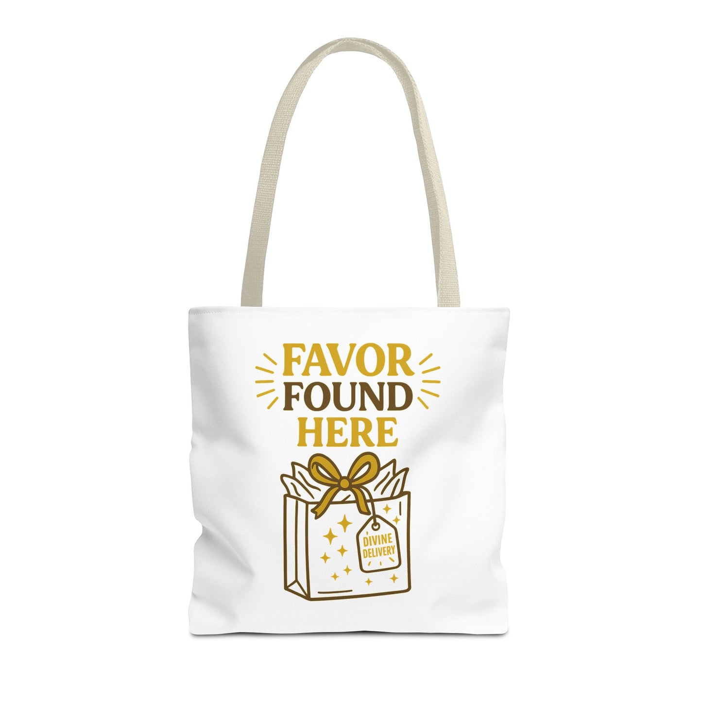 Favor Found Here Tote Bag - Perfect Gift for Celebrations, Party Favors, Birthday, Bridal Shower, Eco-Friendly