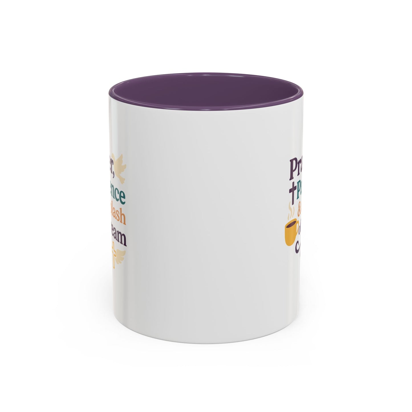 Faith-Inspired Coffee Mug - Perfect Gift for Friends and Family, Prayer Mug, Inspirational Drinkware, Christian Gift, Cute Desk Accessory