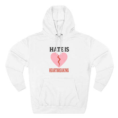 Heartbreaking Message Fleece Hoodie, Casual Wear, Gift for Her, Inspirational Hoodie, Street Style Apparel, Valentine's or [...]
