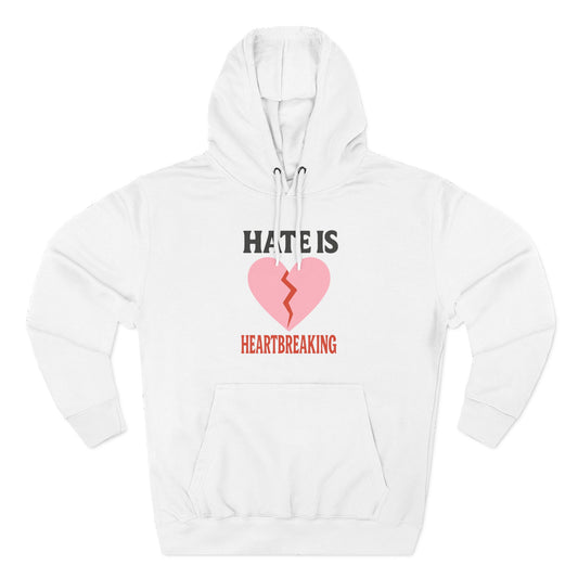 Heartbreaking Message Fleece Hoodie, Casual Wear, Gift for Her, Inspirational Hoodie, Street Style Apparel, Valentine's or [...]