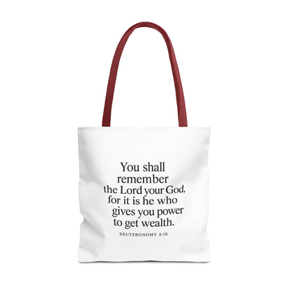 Inspirational Tote Bag - Faith Quote, Bible Verse Gift, Christian Tote, Scripture Bag, Positive Affirmation Accessory