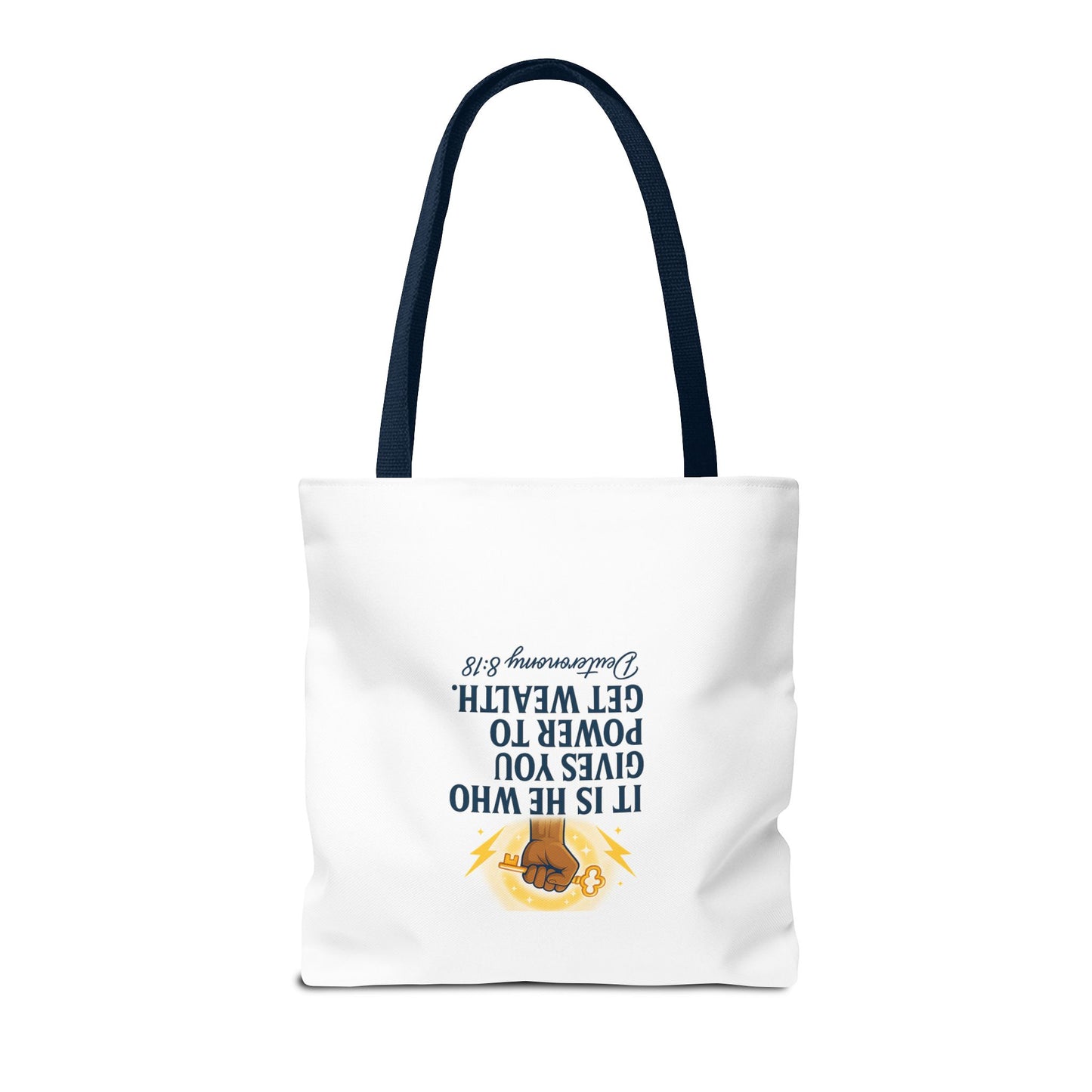 Affirmation Art Bible Verse Tote Bag