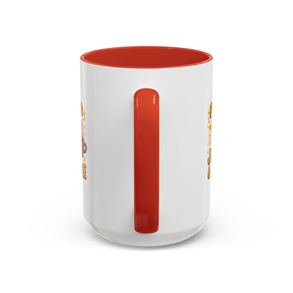 Coffee Lover's Accent Mug - Powered by Jesus & Coffee, Inspirational Drinkware, Christian Gift, Coffee Enthusiast, Religious Mug, [...]
