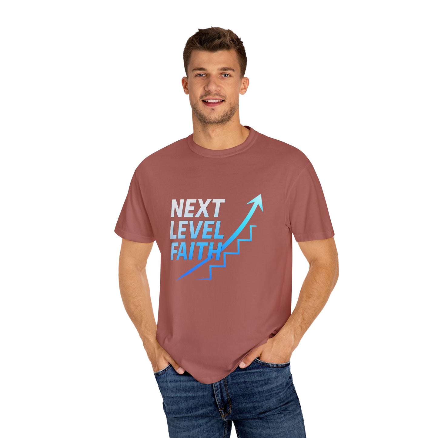 Next Level Faith Garment-Dyed T-Shirt