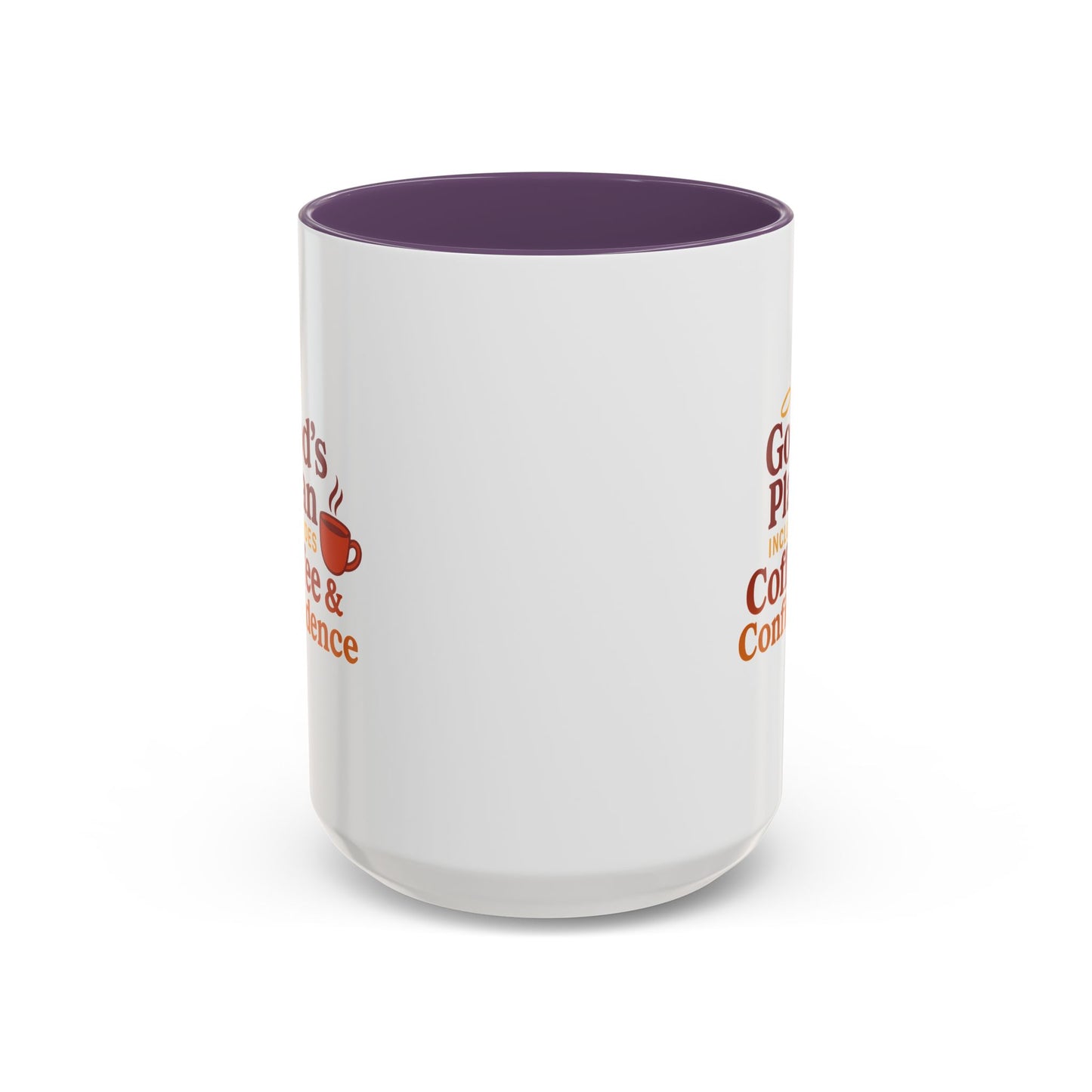 God's Plan Coffee Mug - Inspirational Gift for Coffee Lovers, Unique Christian Mug, Motivational Kitchen Decor, Coffee & Confidence