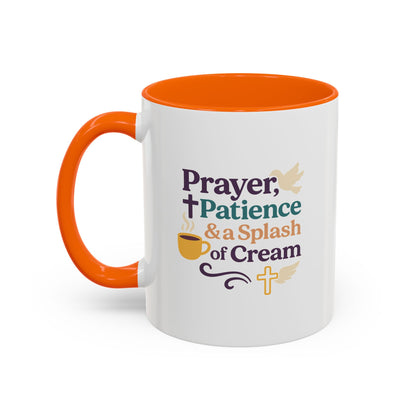 Faith-Inspired Coffee Mug - Perfect Gift for Friends and Family, Prayer Mug, Inspirational Drinkware, Christian Gift, Cute Desk Accessory