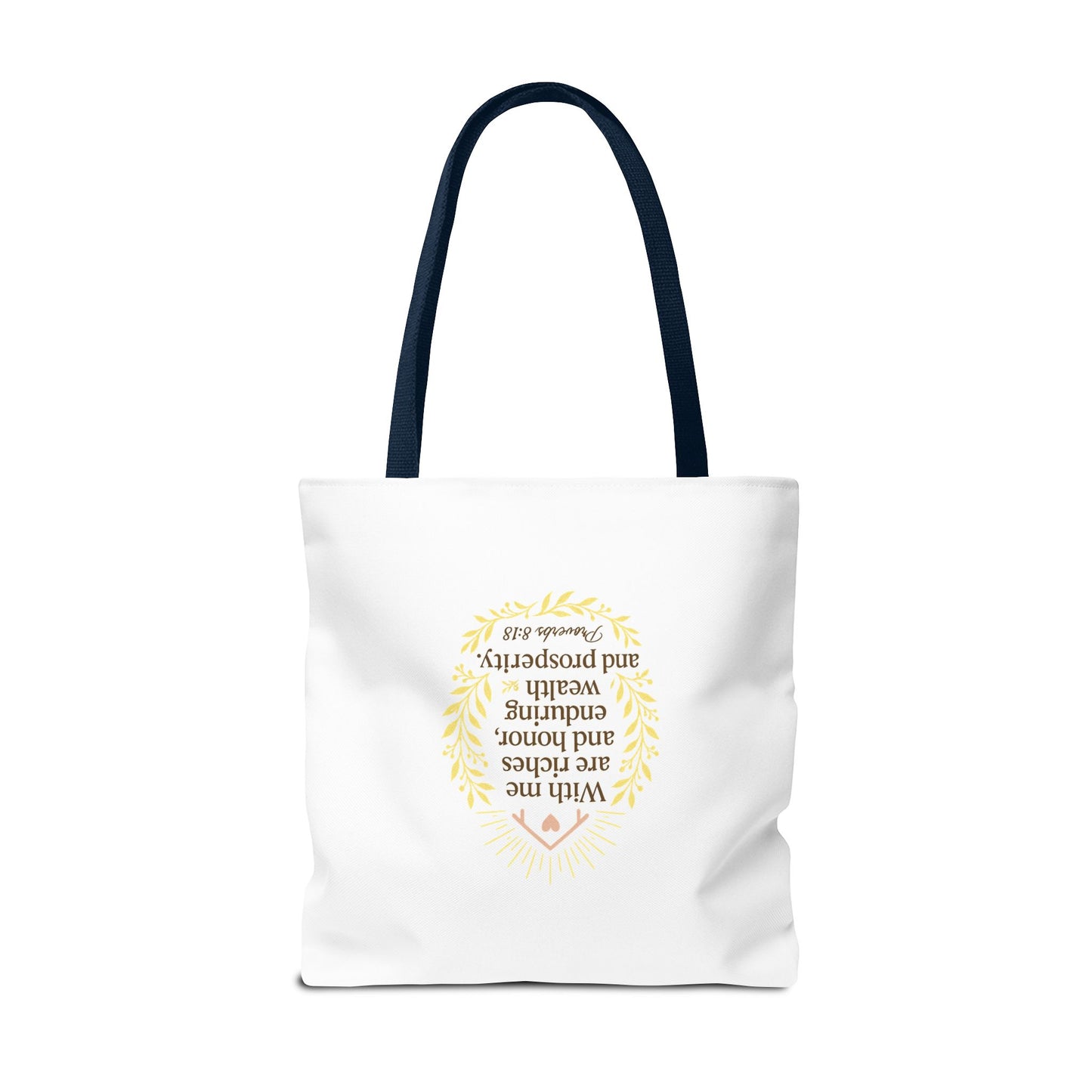 Prosperity Bible Verse Tote Bag