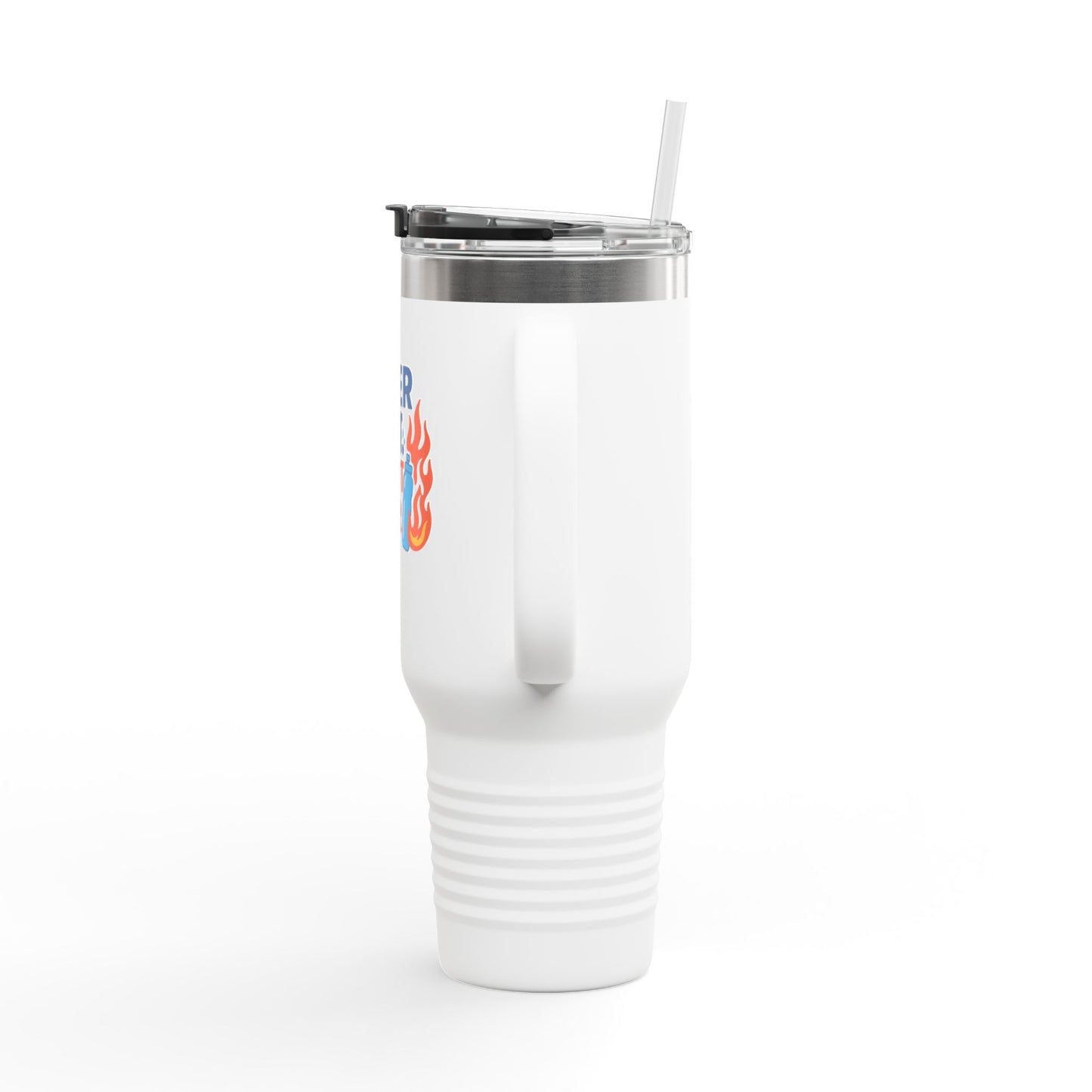 Water First, Repent Later - Insulated Travel Mug - Water First, Repent Later - Perfect for Hydration on the Go, Gifts for Adventurers, Road Trips, Outdoor Camps