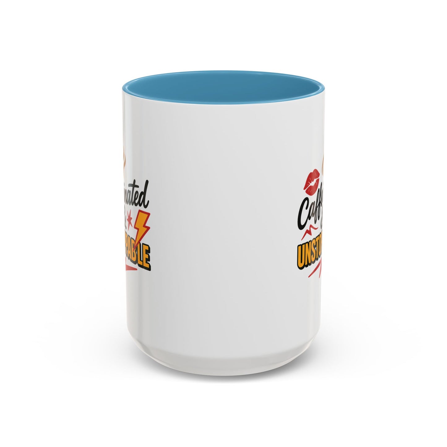 Caffeinated & Unstoppable Coffee Mug - Fun Gift for Coffee Lovers, Cute Office Decor, Motivational Drinkware, Perfect for Birthdays, [...]