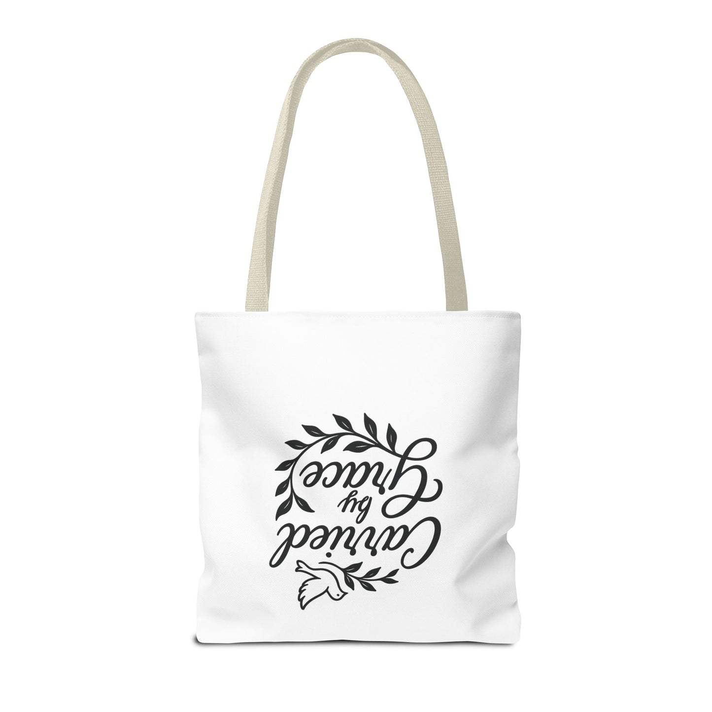Carried by Grace Faith Tote Bag