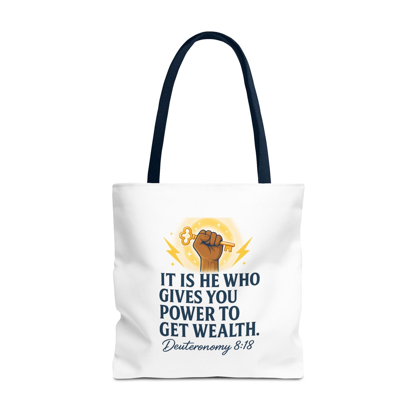 Empowering Inspirational Tote Bag, Motivational Bag, Gifts for Motivated Individuals, Scripture Tote, Versatile Shopping Bag