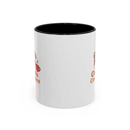 God's Plan Coffee Mug - Inspirational Gift for Coffee Lovers, Unique Christian Mug, Motivational Kitchen Decor, Coffee & Confidence