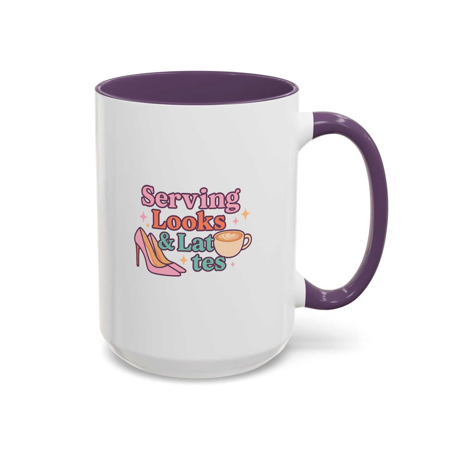 Chic Coffee Mug: Serving Looks & Lattes | Trendy Gift for Coffee Lovers, Fashion Enthusiasts, Housewarming, Birthdays, Mom's Day