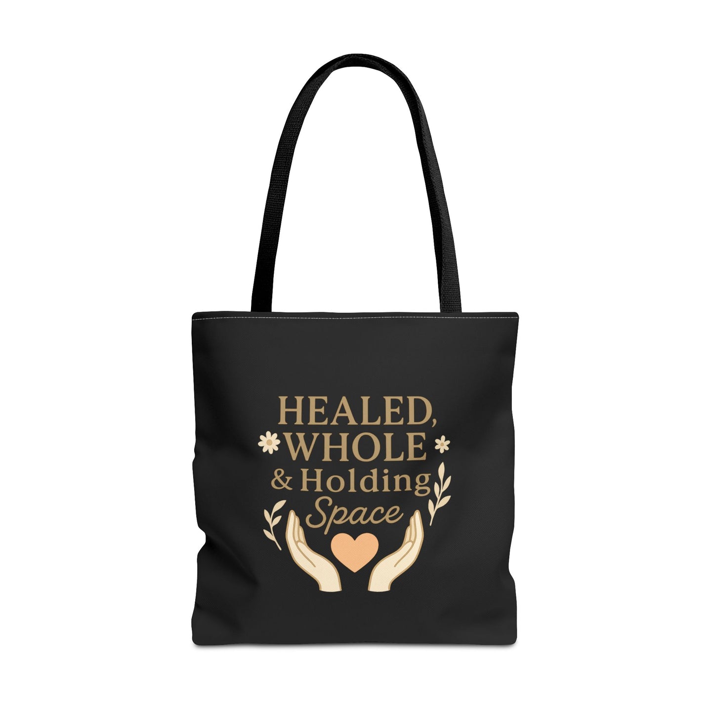 Spiritual Healing Tote Bag, Eco-Friendly Shopping Bag, Inspirational Gift, Reusable Market Tote, Mindfulness Carrier