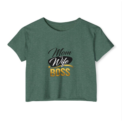Mom Wife Boss Unisex Tee