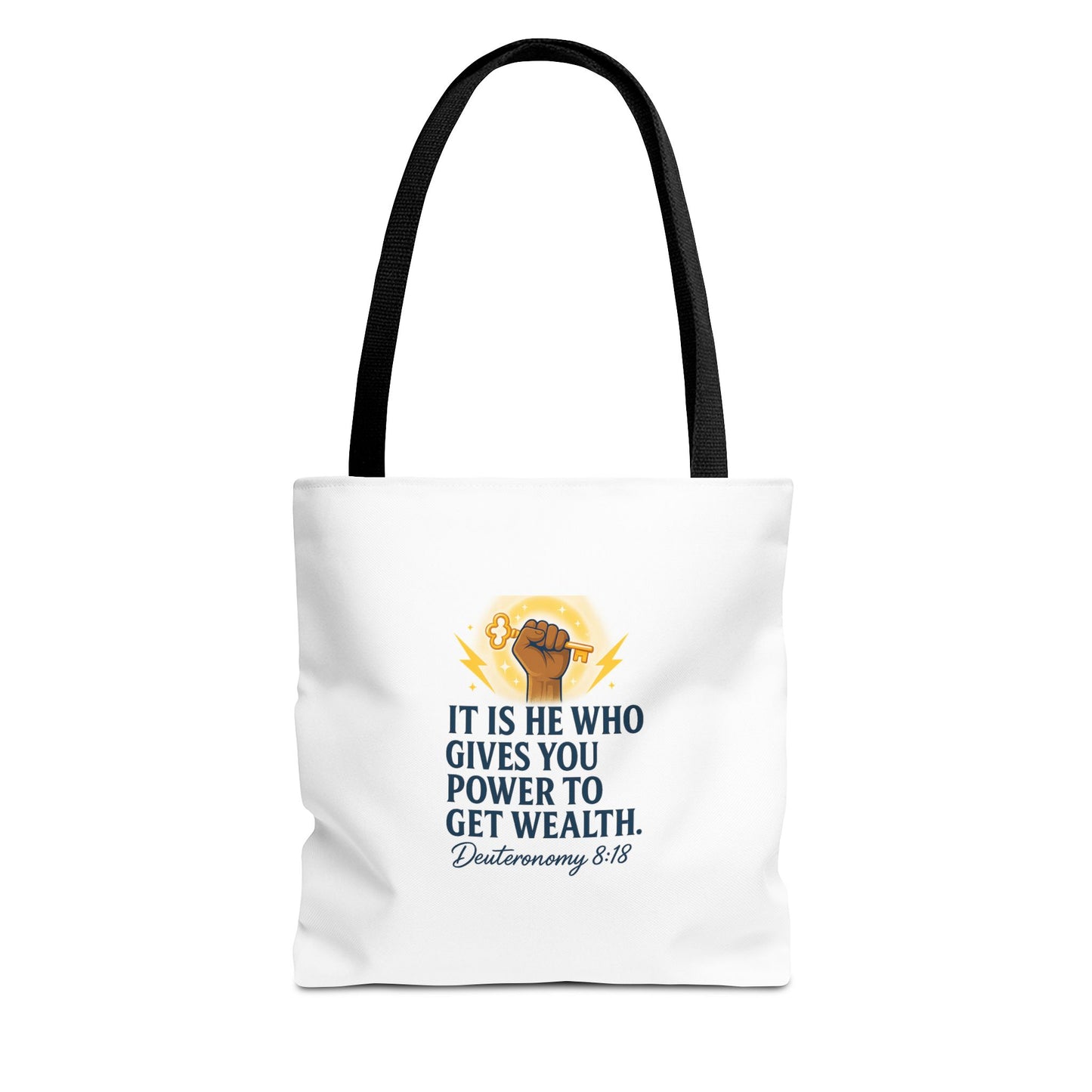 Affirmation Art Bible Verse Tote Bag
