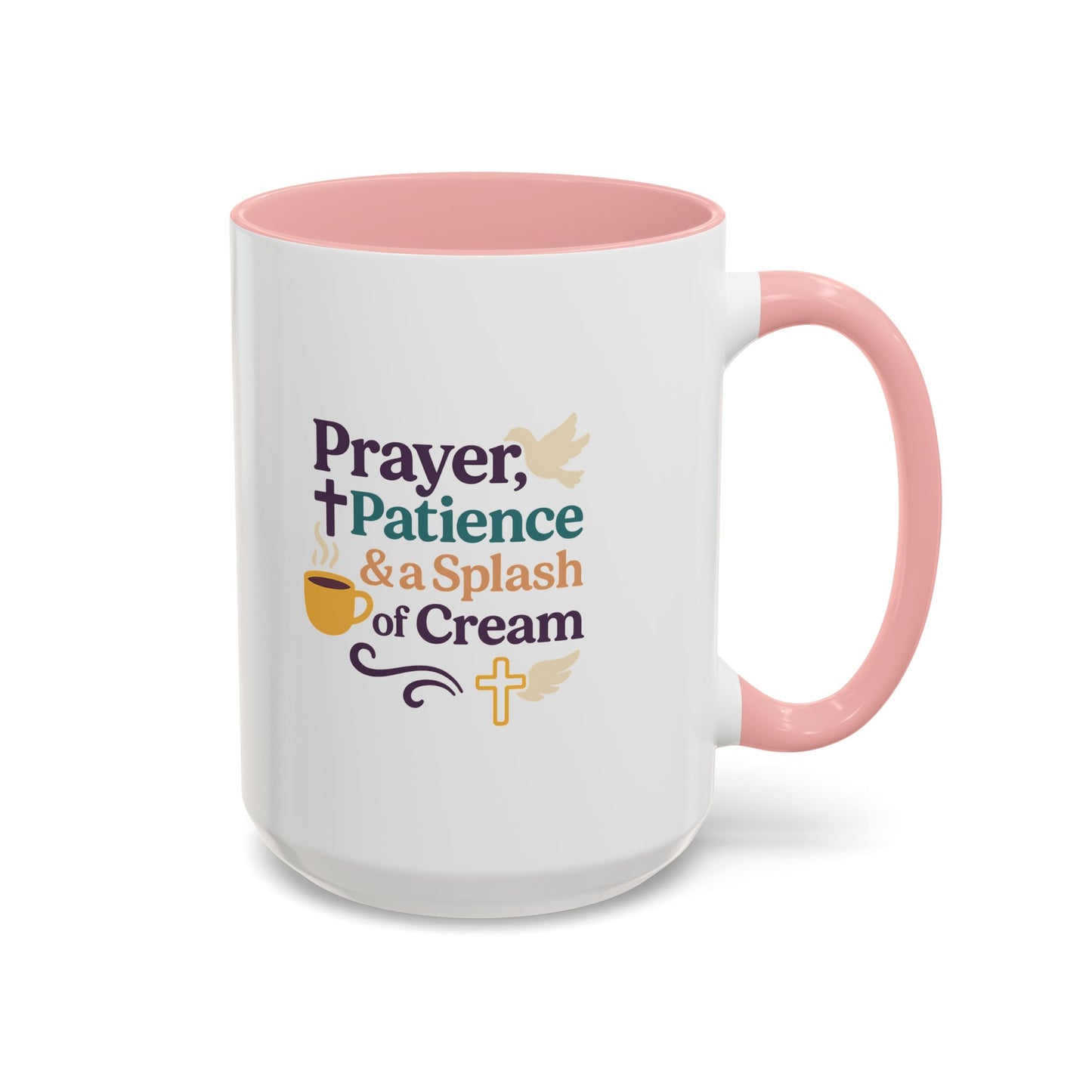Faith-Inspired Coffee Mug - Perfect Gift for Friends and Family, Prayer Mug, Inspirational Drinkware, Christian Gift, Cute Desk Accessory