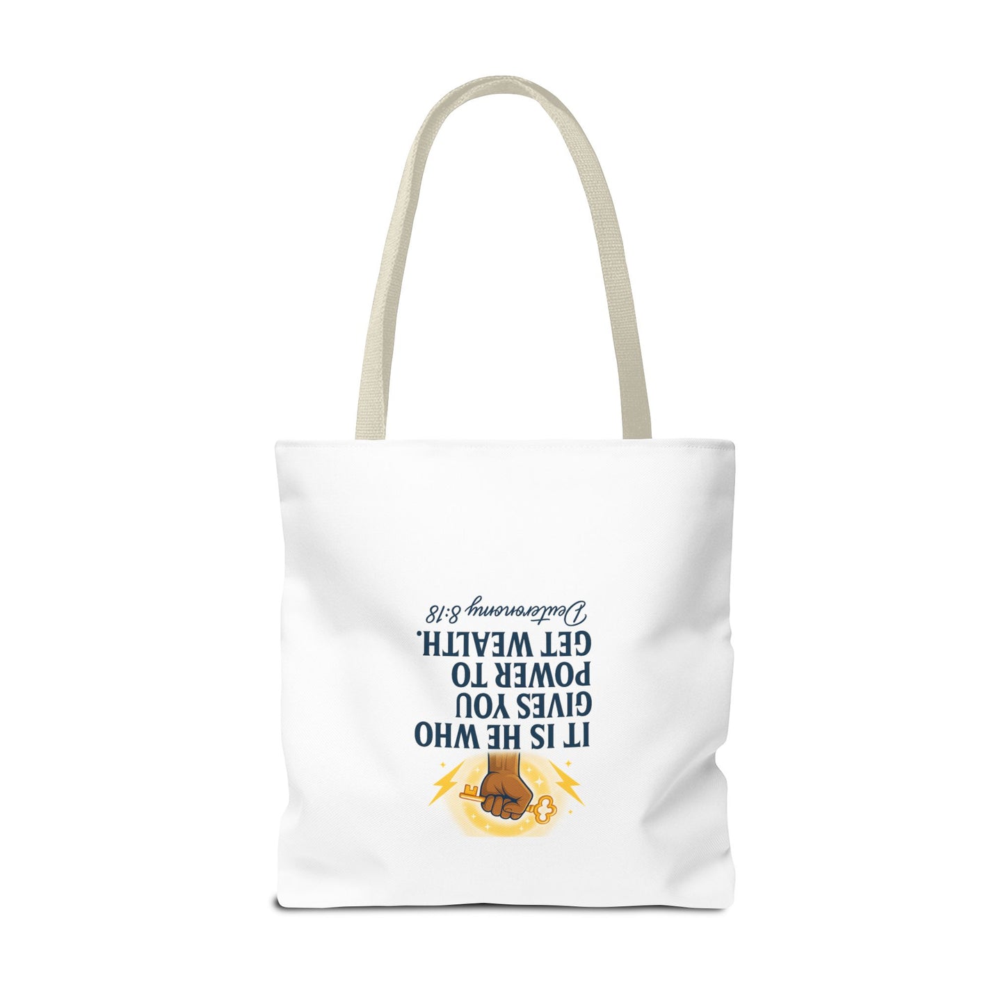 Affirmation Art Bible Verse Tote Bag