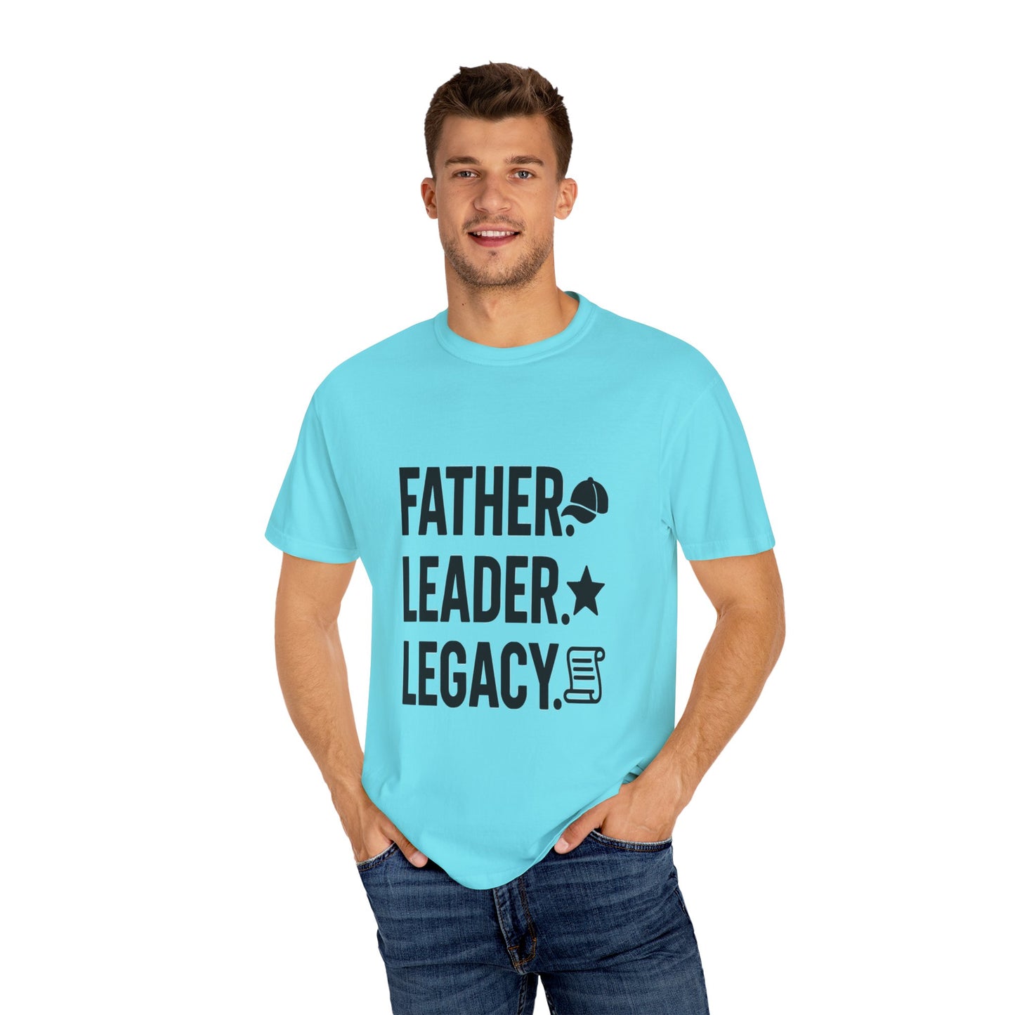 Father Leader Legacy - Unisex T-Shirt, Gift for Dad, Inspirational Tee, Father's Day Shirt, Casual Everyday Wear