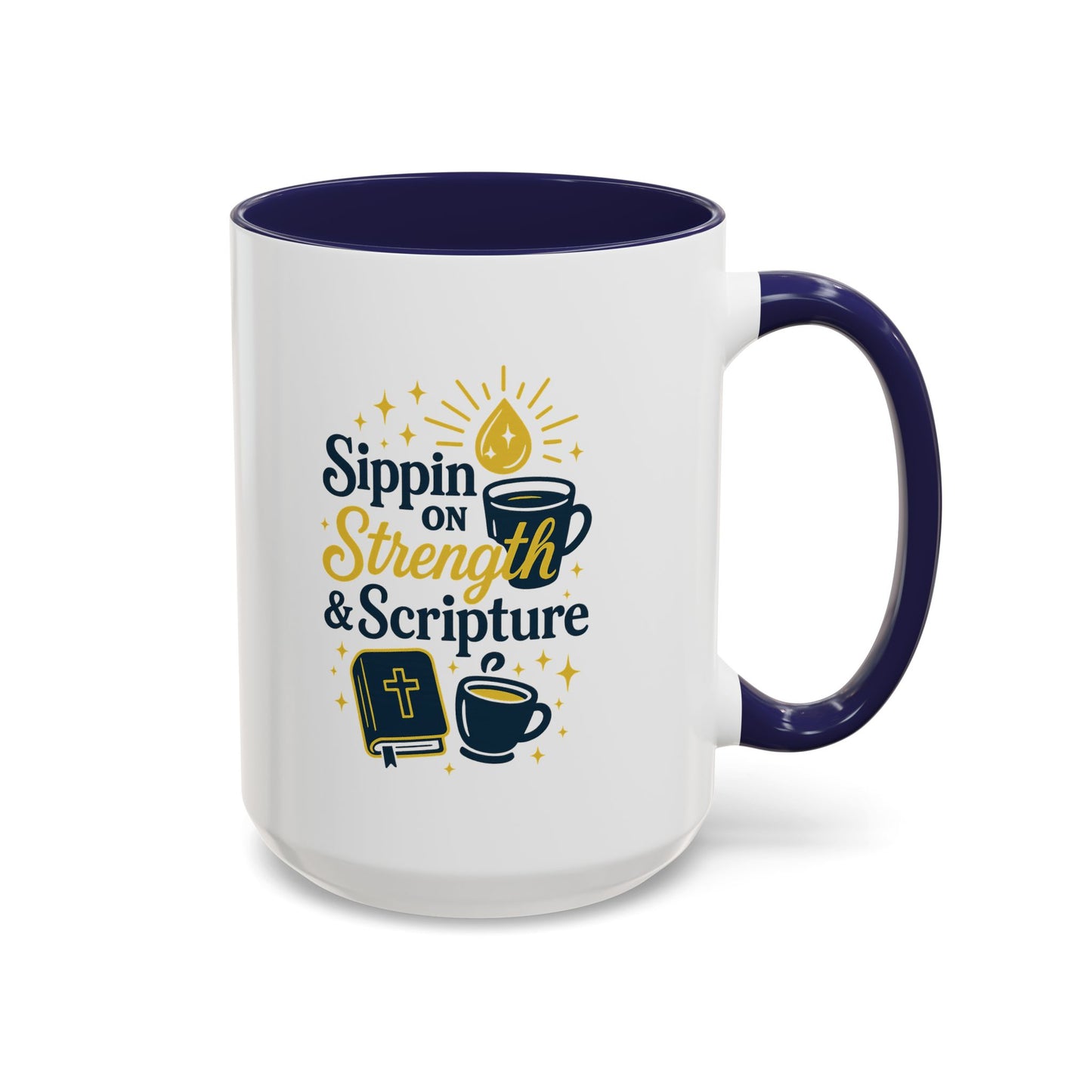Inspirational Coffee Mug for Faith and Motivation, Perfect Gift for Christians, Scripture Quotes Mug, Cozy Beverage Companion, [...]