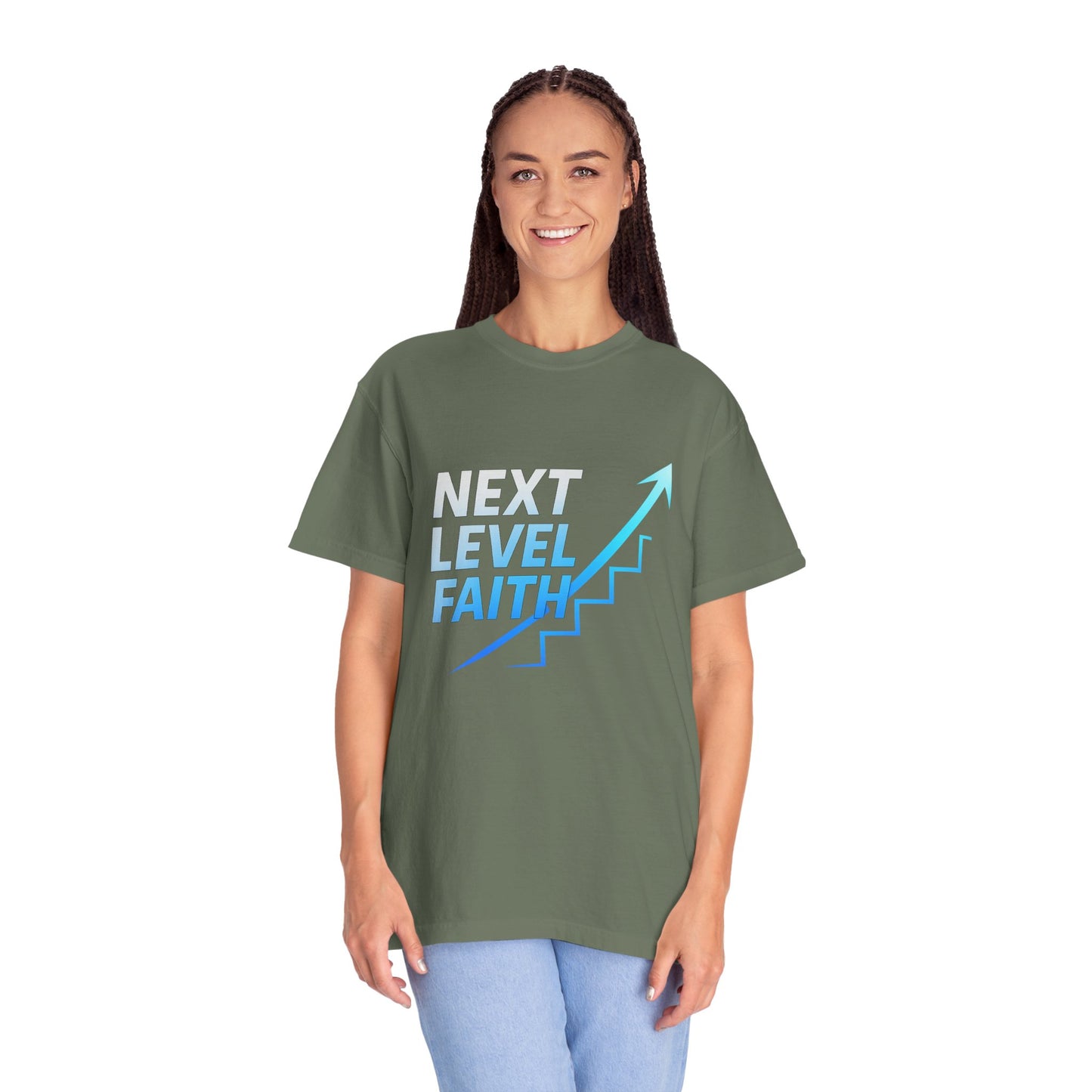 Next Level Faith Garment-Dyed T-Shirt