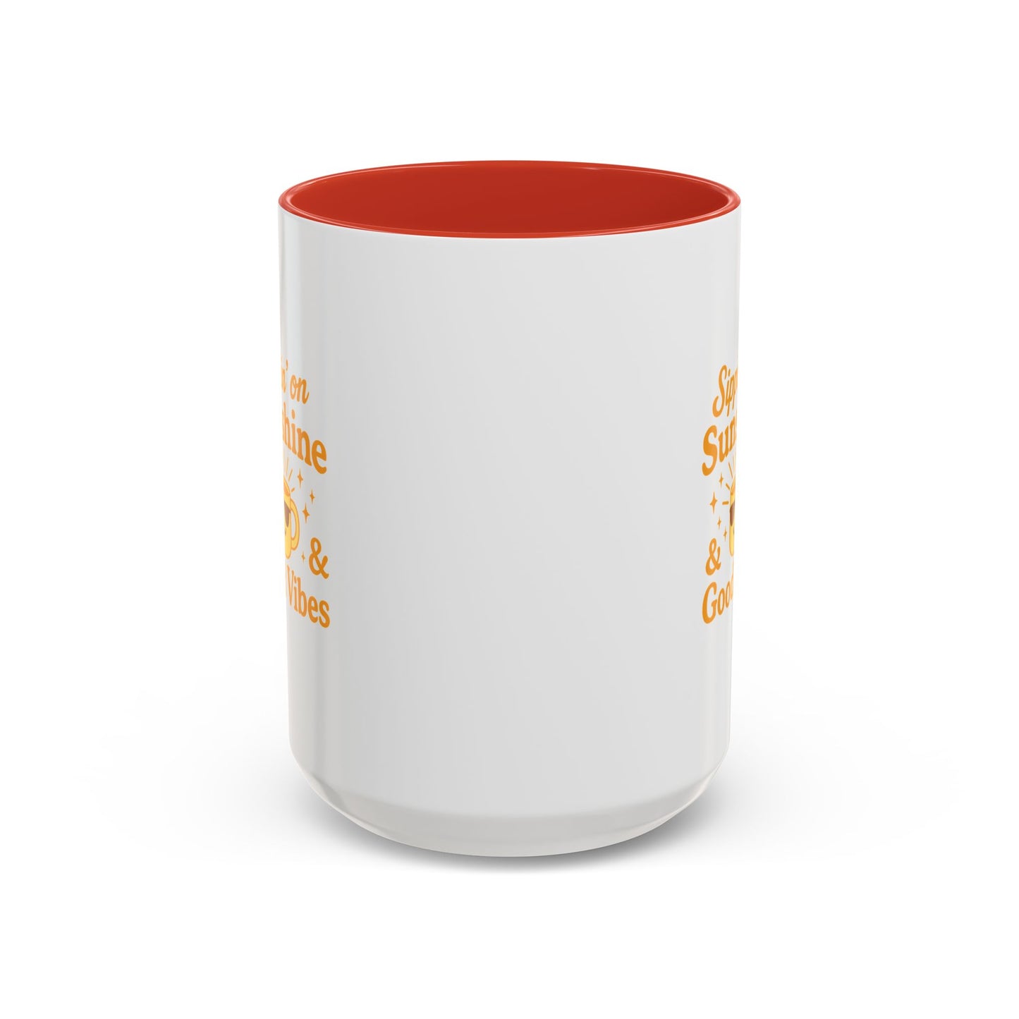 Sipping on Sunshine Coffee Mug - Brighten Your Morning Routine