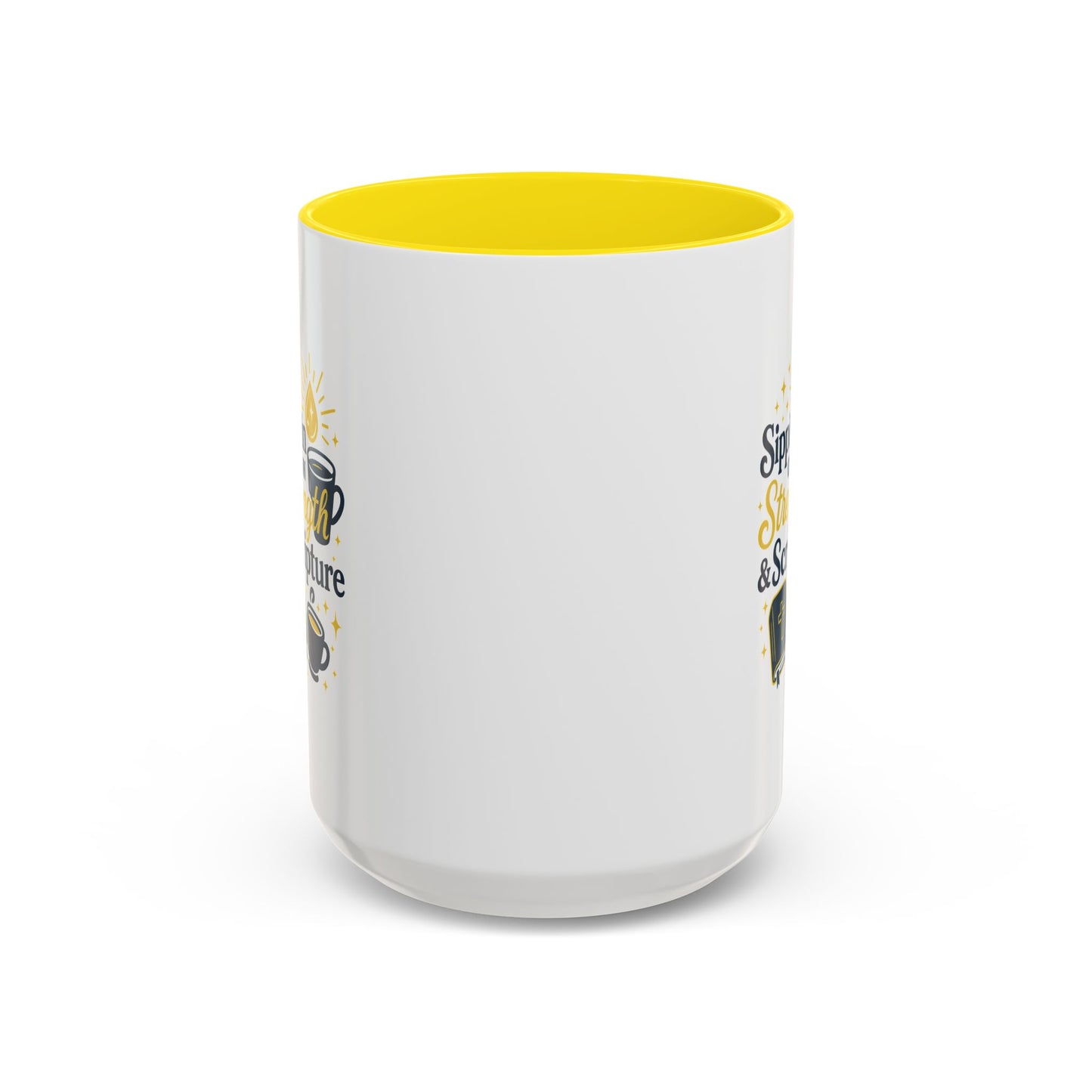 Inspirational Coffee Mug - Sippin' on Strength & Scripture - Perfect Gift for Coffee Lovers, Spiritual Growth, Daily Inspiration, [...]