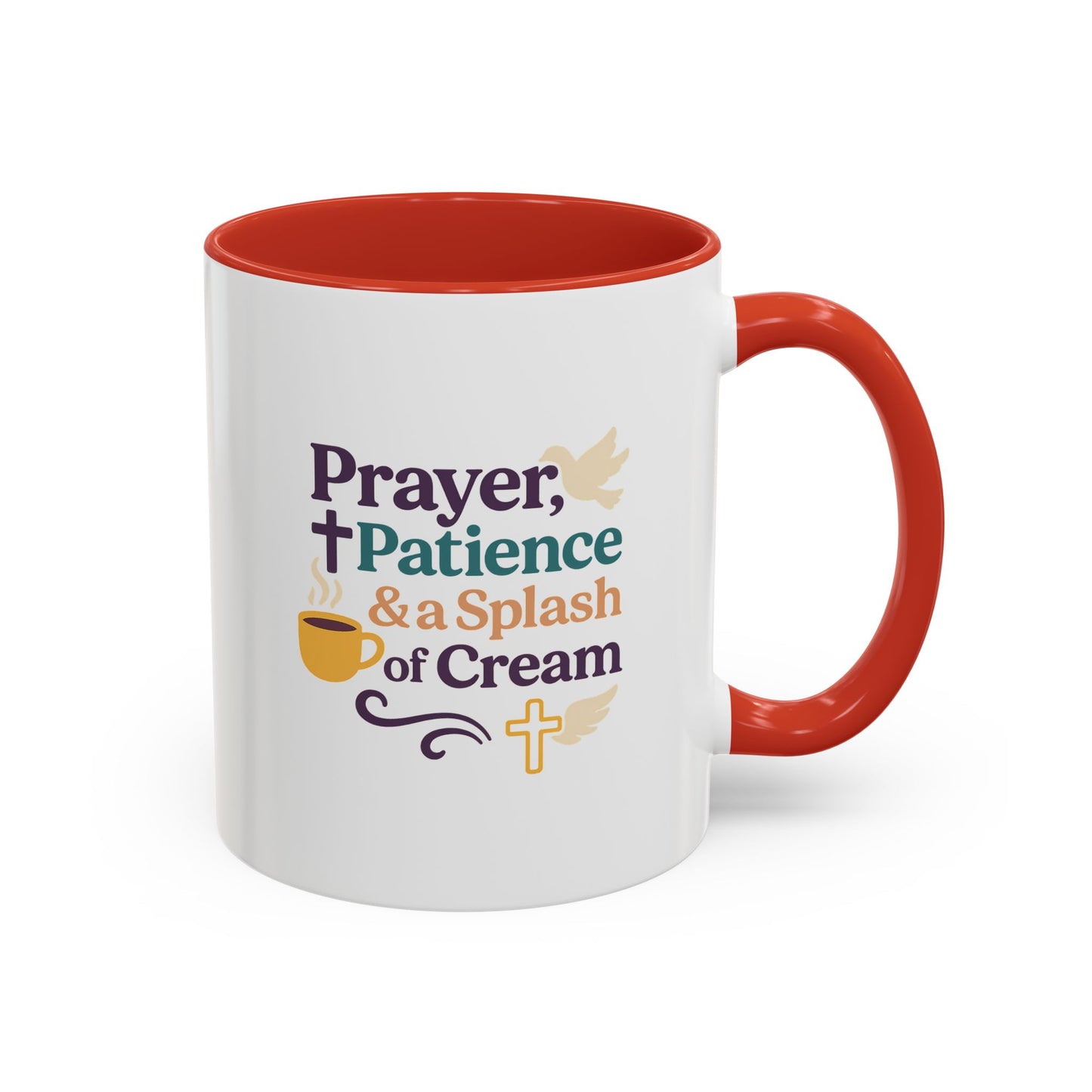 Faith-Inspired Coffee Mug - Perfect Gift for Friends and Family, Prayer Mug, Inspirational Drinkware, Christian Gift, Cute Desk Accessory