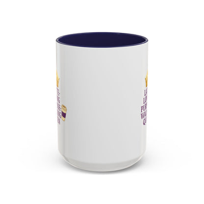 Latte-Loving Queen Coffee Mug - Perfect for Coffee Lovers, Birthday Gift, Personalized Kitchen Decor, Mother's Day Gift, Fun Office Mug